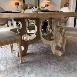 Dinning room table and chairs