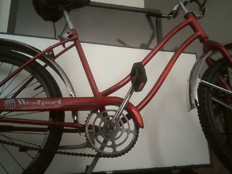 maroon beach cruiser