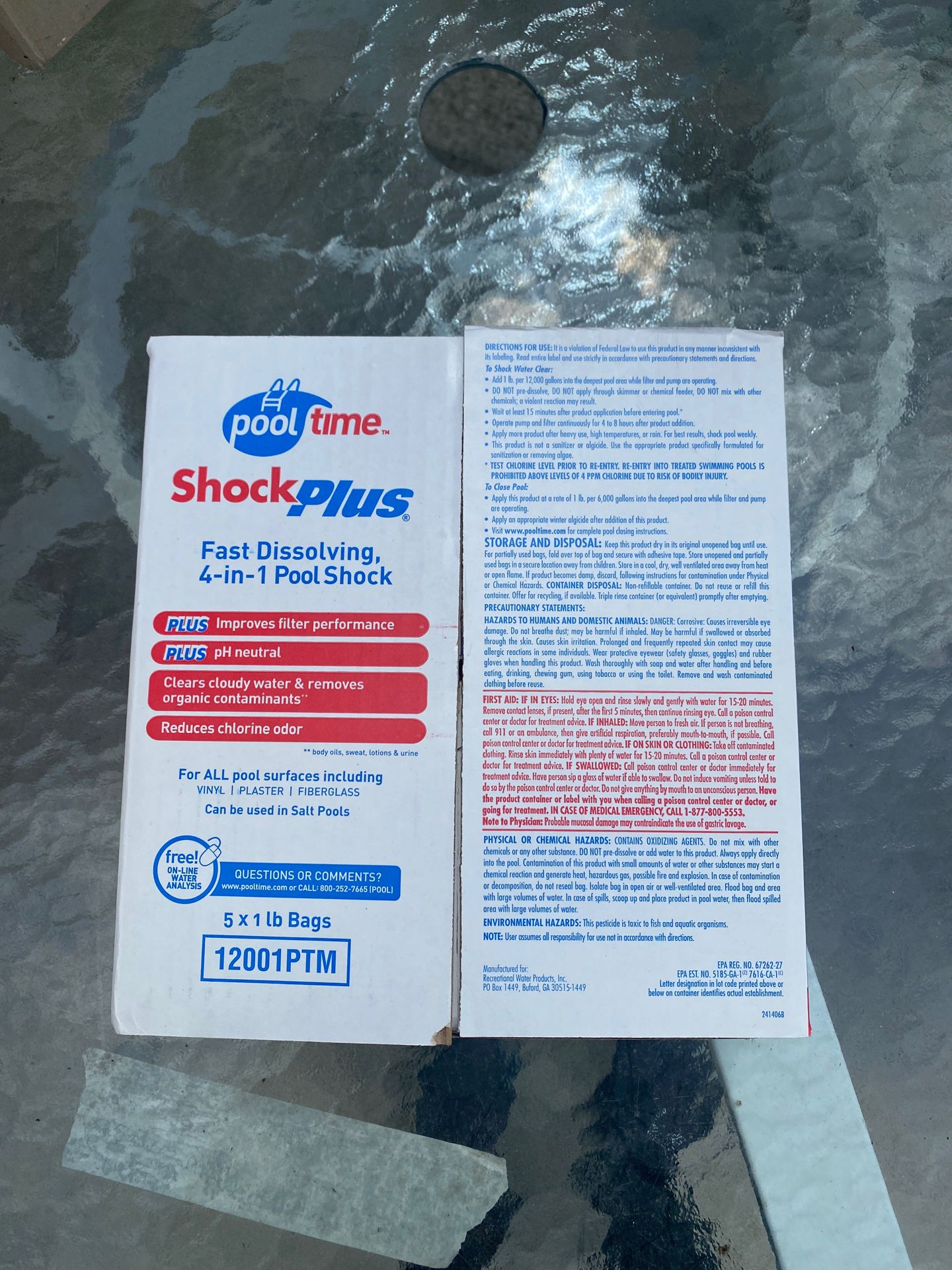 Shock Plus - Pool Shock (10 - 1lb bags)