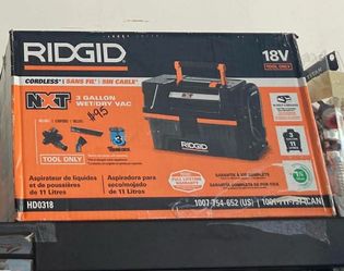 Ridgid 3 Gallon Wet/Dry Vac