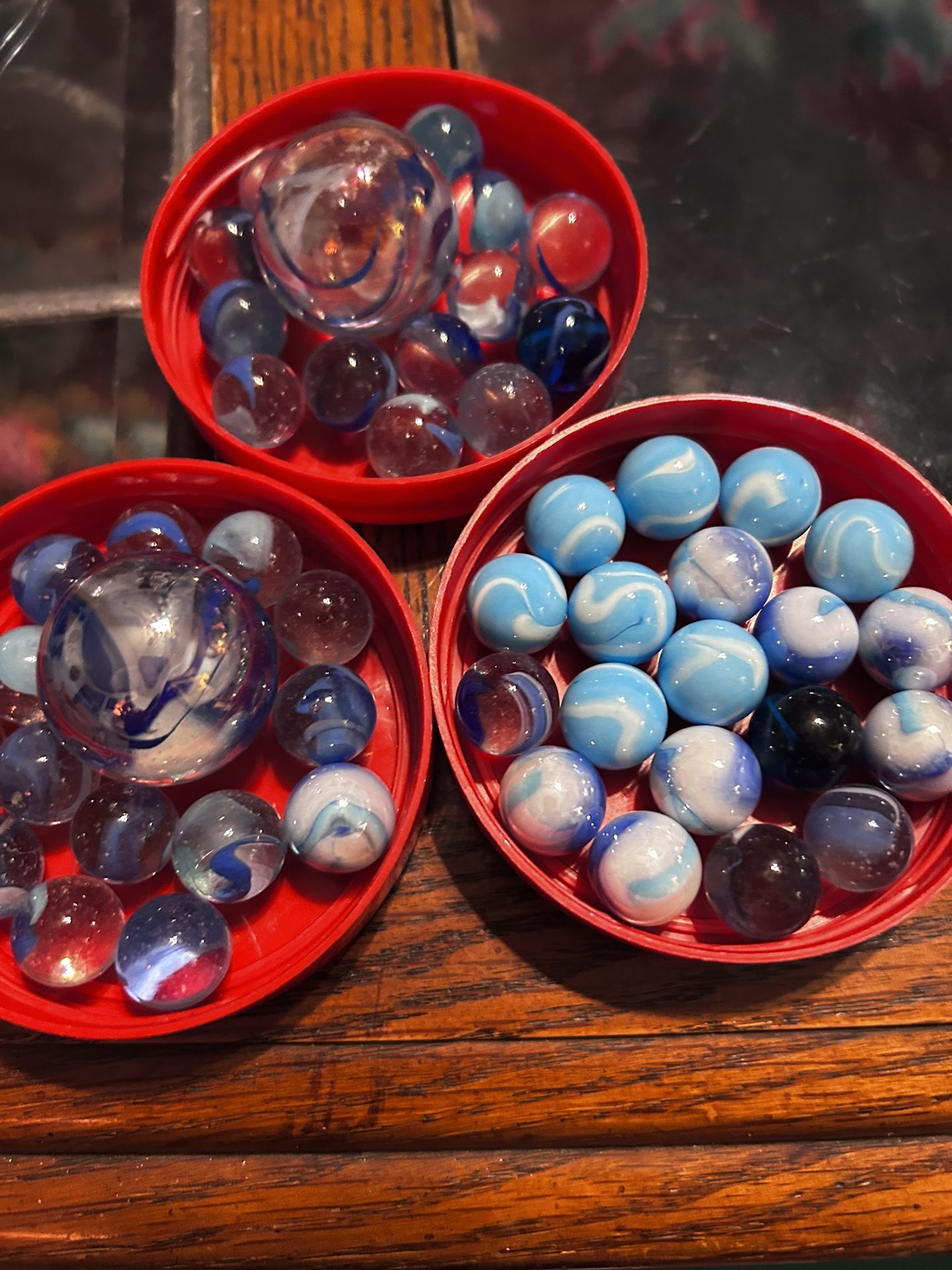 51 Marbles Including 2 Toe Breakers Collectible