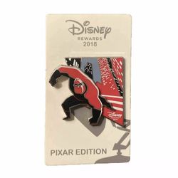Disney Pin 2018 Chase Visa Rewards Mr Incredible Incredibles Exclusive Pixar