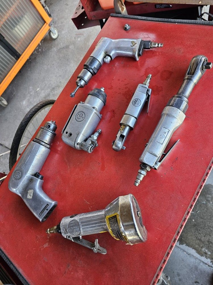 Air Power Wrenchs Tools 6 Set