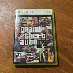 Xbox 360 Grand theft auto 4