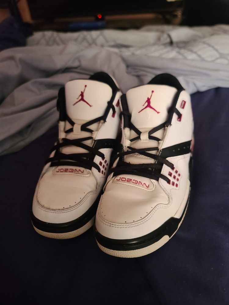 Air Jordan Flight 23 - (Men's) - White/Black-University Red