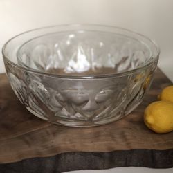 Vintage Pyrex Ovenware Nesting Bowls 