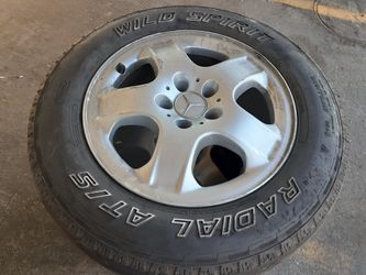 17" Mercedes Rims and Tires All 4 of Them