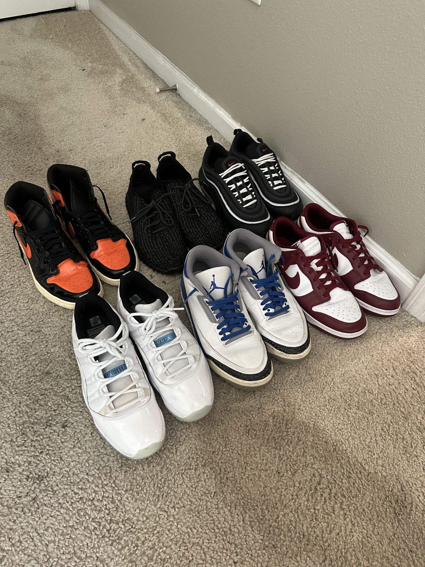Jordan Men’s Shoe Lot (ONLY TODAY)