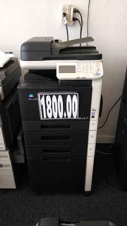 Commercial copier/Pinter/fax/scanner color Konica Minolta bizhub c 35lik new with toners