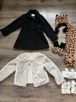 Girls dressy coats size 7/8