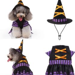 Xl Dog Witch Costume