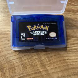 Pokemon Sapphire GBA new Print With High Quality 