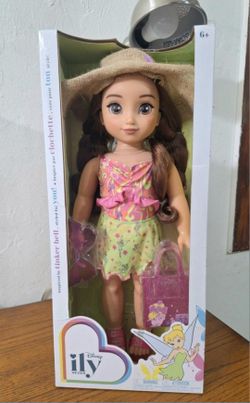 NEW!!  Disney ILY 4ever 18" Tinkerbell Doll Brown Hair/Brown Eyes Limited Edition . NRFB!!