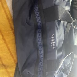 Versace Duffle Bag Dark Blue 
