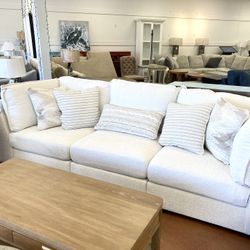 New 120” Modular Sofa — Performance Fabric 