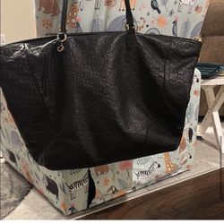 Authentic black Gucci Tote  