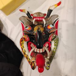 Traditional Mexican Holiday Mask