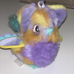 Hatchimals Mystery Plush Clip Ons Purple Elefly