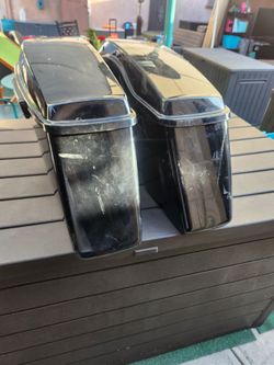Harley Davidson saddle bags