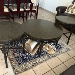 Coffee Table And 2 End Table 