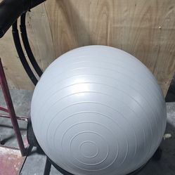 Yoga ball desk chair