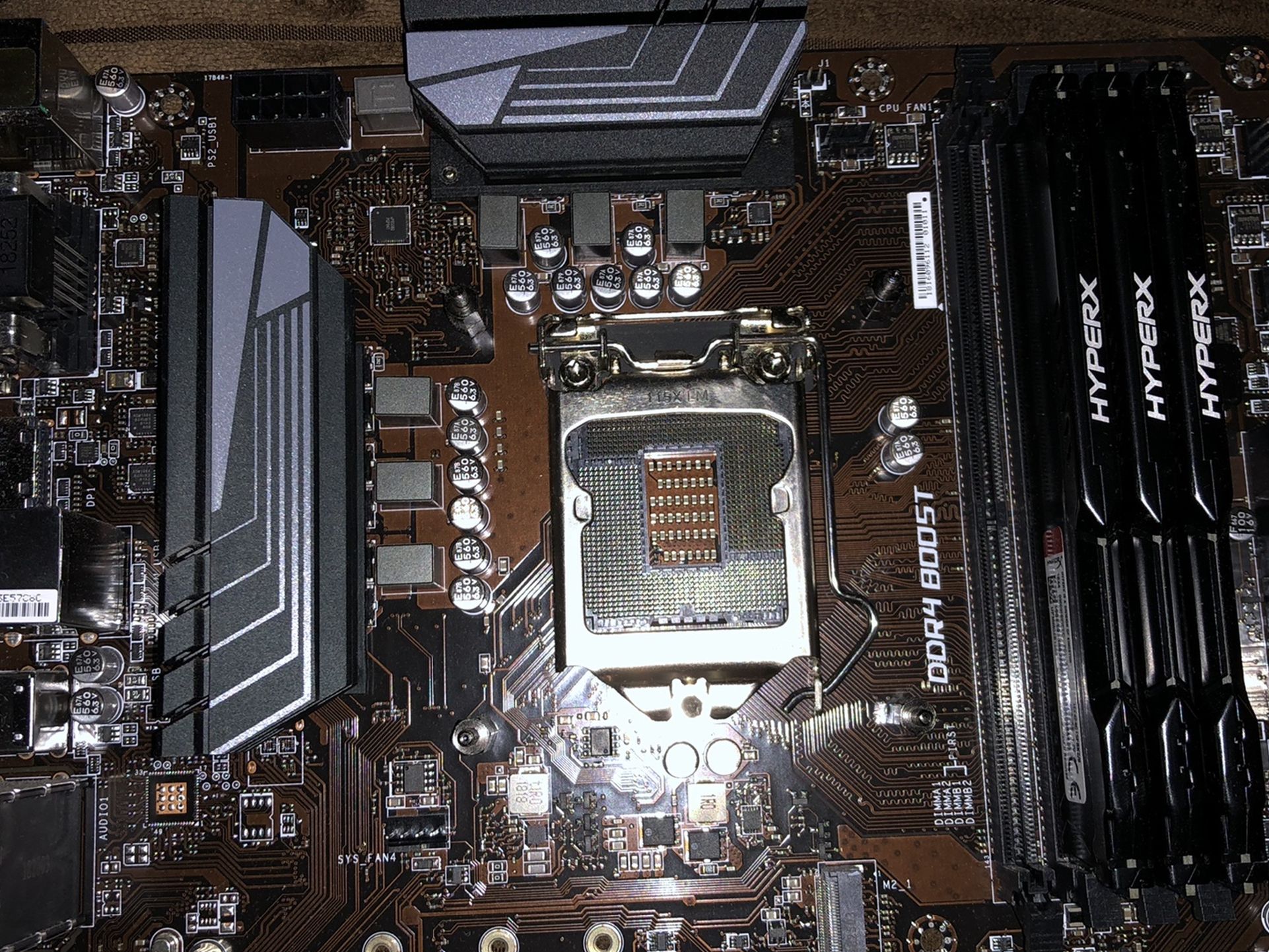 Msi Z370 A Pro with out ram