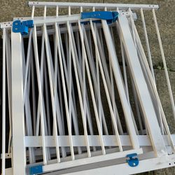 Dog Puppy Pet White Playpen Metal With Door Gate 