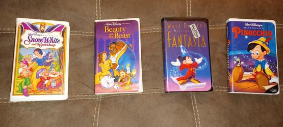 Vintage Disney vhs tapes