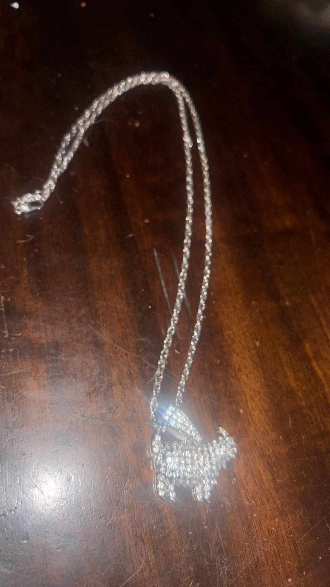 Silver Diamond Goat Chai