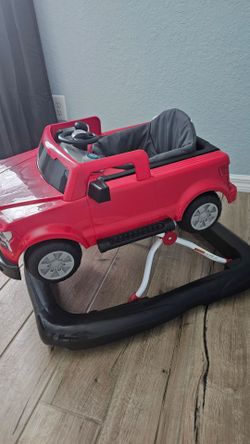 Bright Starts Ford  Truck  Red 4 in 1 push along