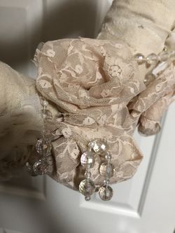 Handmade white Victorian Wreaths