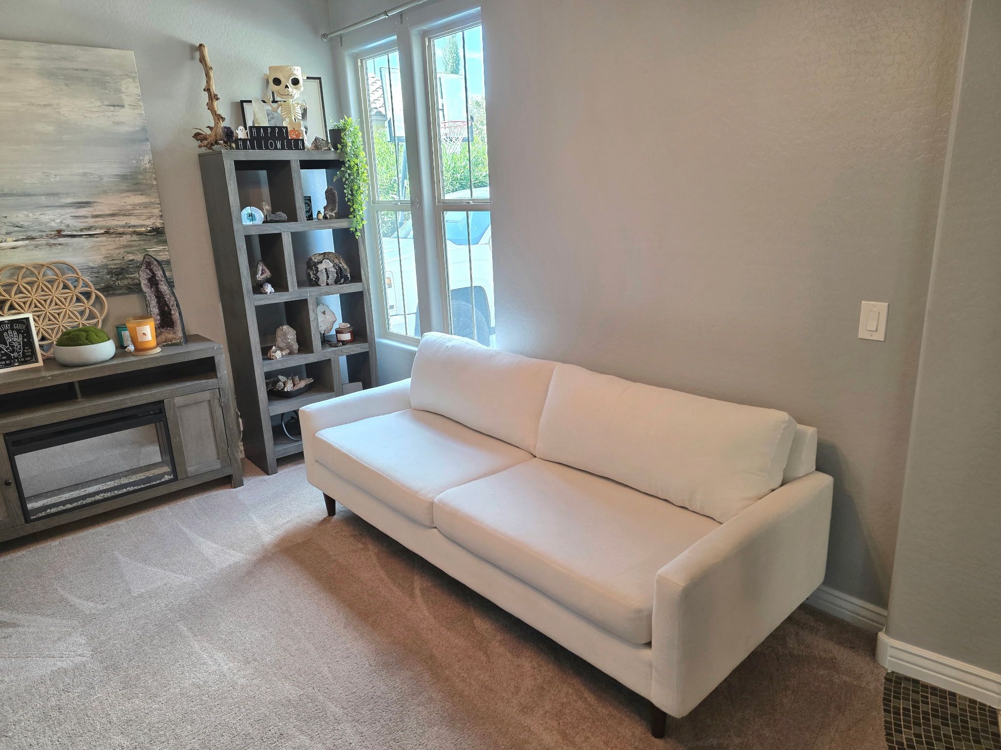 Temple Jackie Sofa Creme White Ivory West Elm