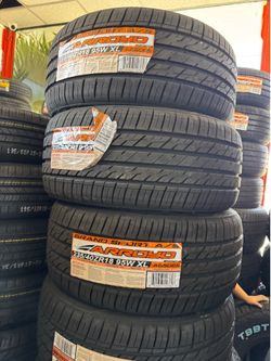 ✔️📲235/40/18 vendo set de llantas nuevas Arroyo