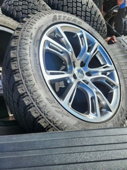 20" Jeep/Durango Srt8 wheels ,All terrain Tires