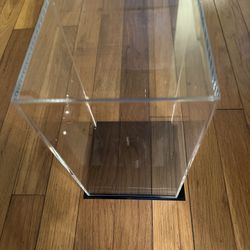 Tall Plexiglass Display Case