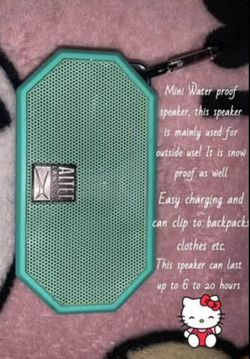 Mini waterproof speaker