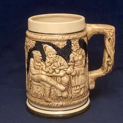 Vintage German style beer stein Wales China made in Japan 