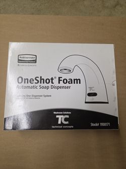 Rubbermaid TC OneShot Foam Automatic Soap Dispenser