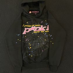 Black Sp5der M hoodie 