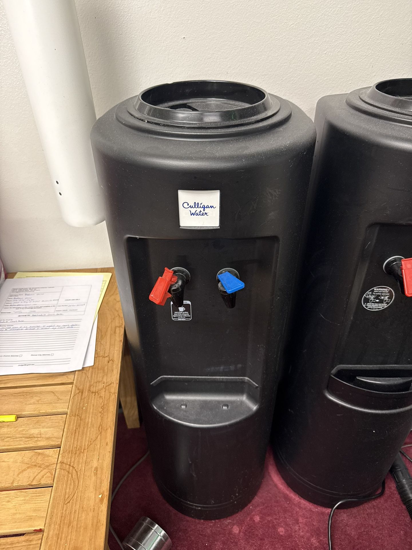 Hot And Cold Water Dispensing 