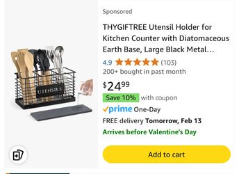 Brand New Never Used Utensil Holder 