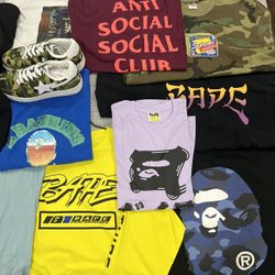 Supreme,bape, ASSC Items 