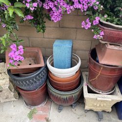 Large Ceramic Pots