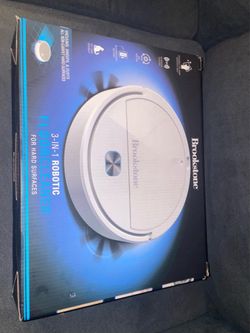 Brookstone 3-in-1 Robotic FloorCleaner