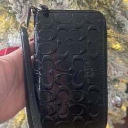 Coach Black Wallet 