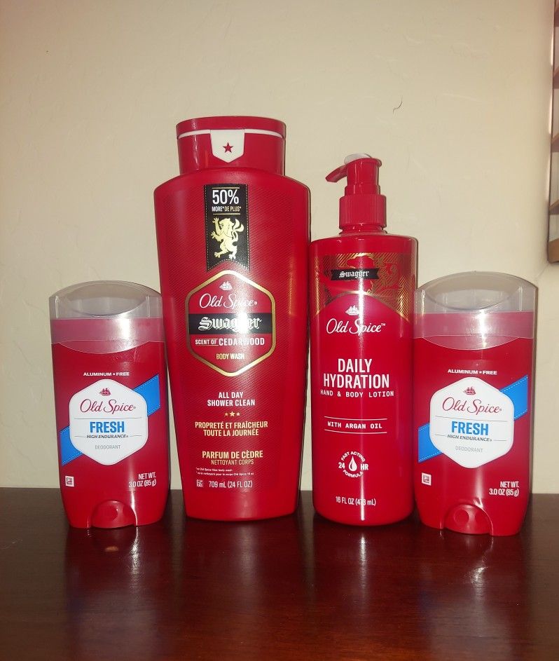 Old Spice Bundle $18 For All- Cross Streets Ray And Higley 