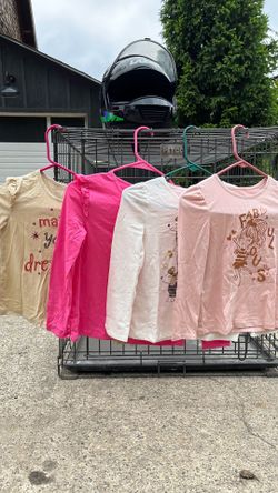 4 girl’s shirts new