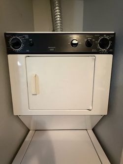 Washer dryer apartment double stack