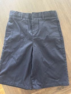 Navy Blue boys Uniform Shorts Size 12