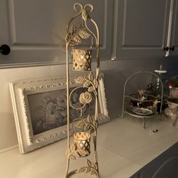 Summer garden Candle Holder